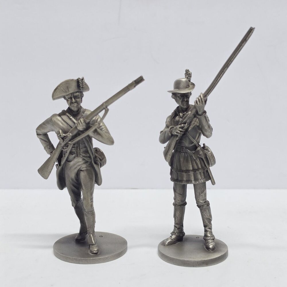 Lionel Forrest Pewter LANCE Soldier Figurines Morgan's Rifleman Line Infantryman
